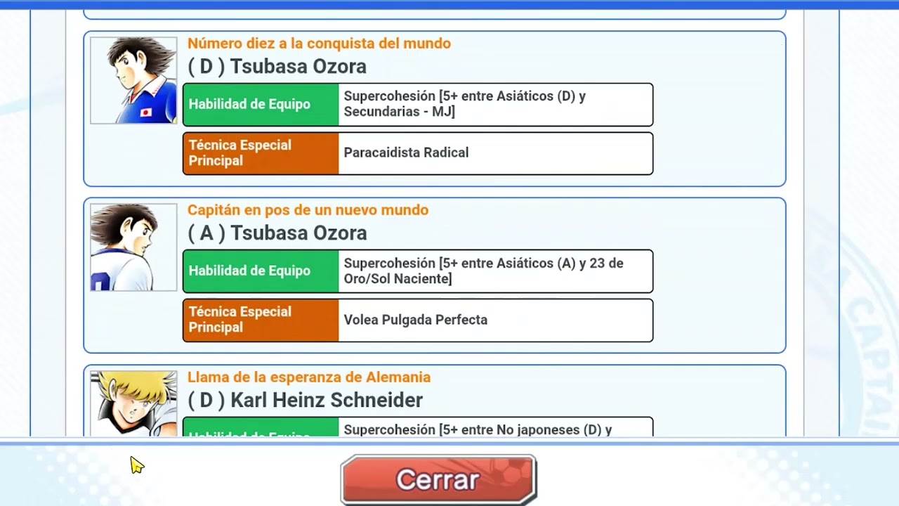 Mixer de 20 SSR ¿Qué jugadores he obtenido hasta ahora?