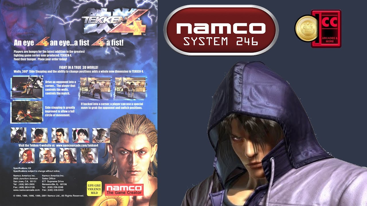 Tekken 4 (Arcade) - Jin (Very Hard, 1cc)