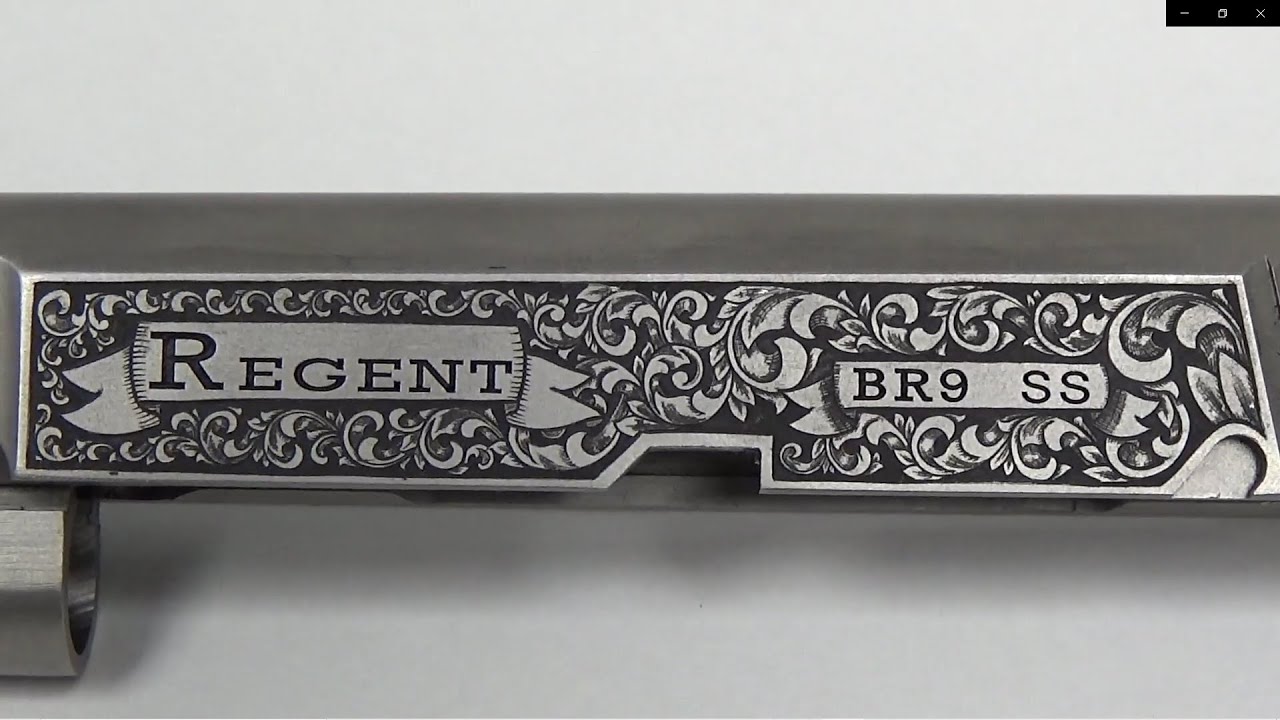 Engraving my first gun! Part 1