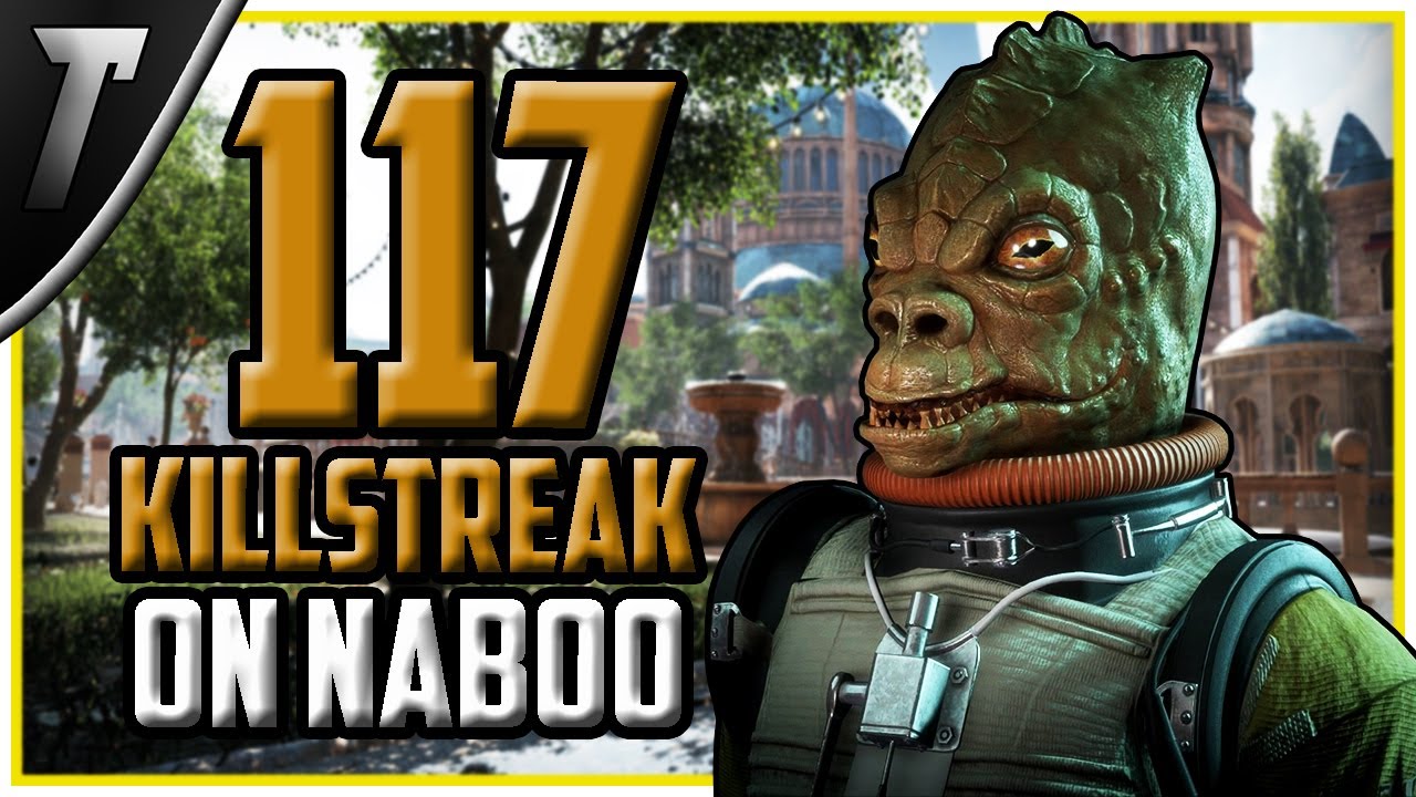 Star Wars Battlefront 2 Bossk 117 Killstreak (Naboo)