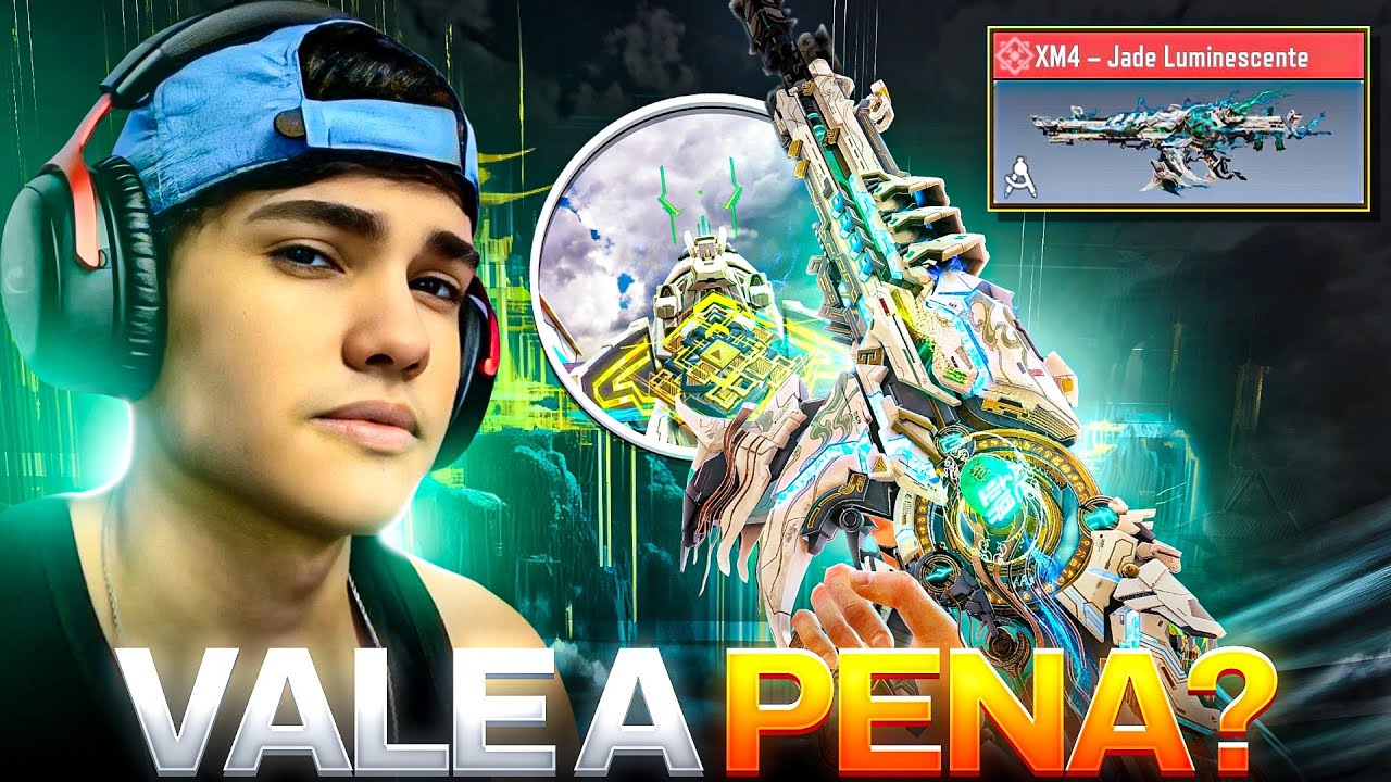 É POR ISSO QUE VOCÊ DEVE COMPRAR A XM4 MÍTICA NO COD MOBILE! (XM4 - Jade Luminescente)