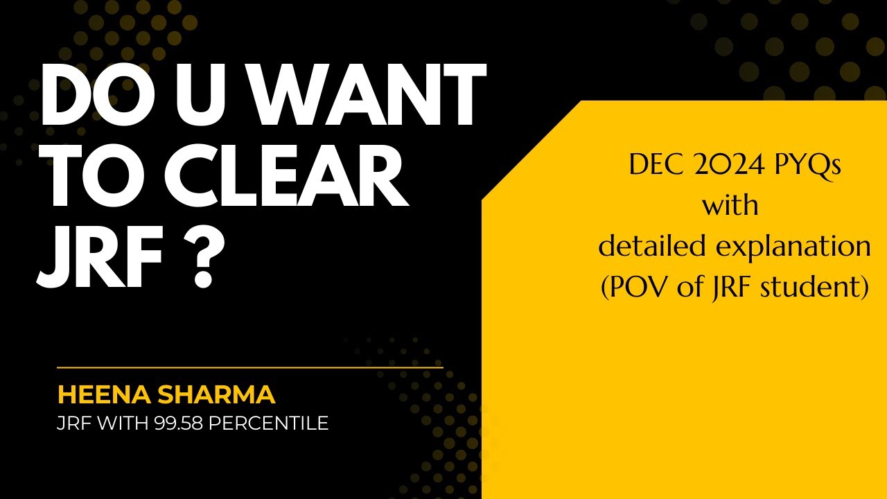 UGC NET COMMERCE PYQ DEC 2024 PART 2 | PAPER 2 COMMERCE | HEENA SHARMA | COOMMERCE PYQs |