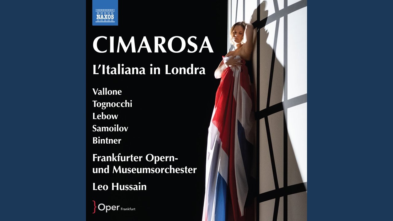 L'Italiana in Londra, Act I Scene 1: Recitative. Un poco di giudizio (Sumers, Don Polidoro, Milord)