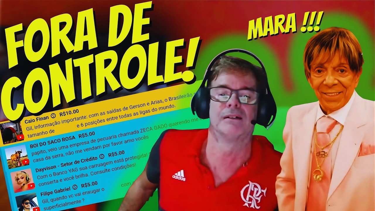 Super Chats sem freio! Gil tenta manter a ordem e falha miseravelmente
