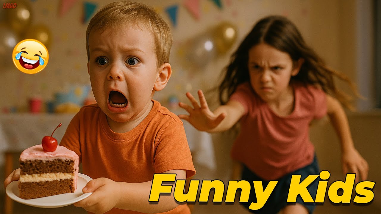 Funniest Kids Fails Compilation 2025 | Try Not to Laugh Challenge!