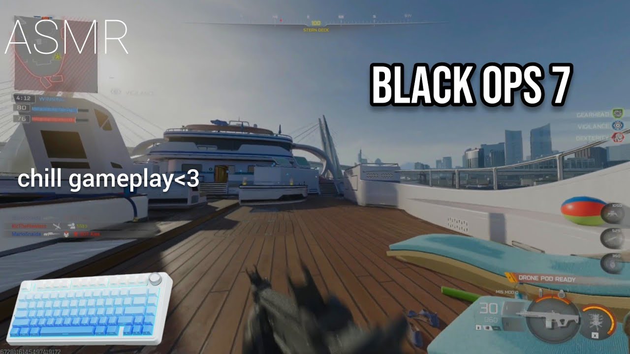 [ASMR Black Ops 7] the wait is finally over!! chill gameplay w/keyboard & mouth sounds
