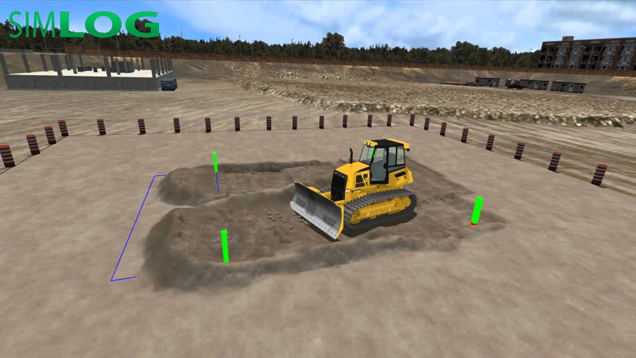 Slot Dozing Module - Simlog Bulldozer Personal Simulator