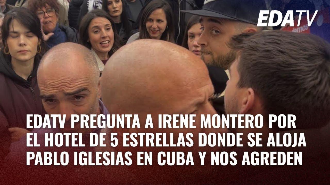 Preguntamos a Irene Montero por el hotel de 5 estrellas donde se aloja Pablo Iglesias en Cuba