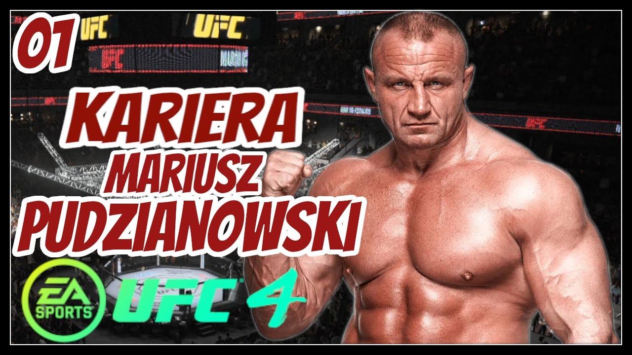 UFC 4 (01) Kariera Mariusz PUDZIANOWSKI🔥👍🏻🇵🇱(Tanio skóry nie sprzedam!)