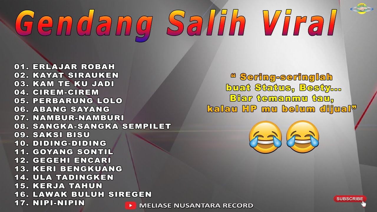LAGU KARO - GENDANG SALIH VIRAL