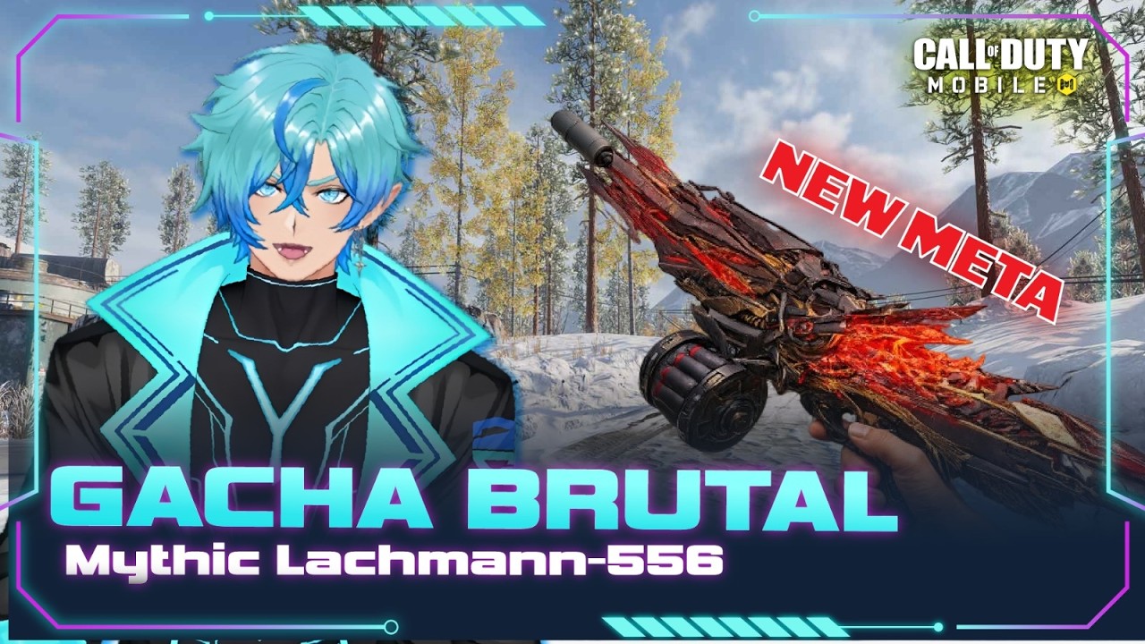 【CODM】GACHA BRUTAL Weapon Mythic Lachmann-556 - Vtuber Indonesia #codm #garenacodm