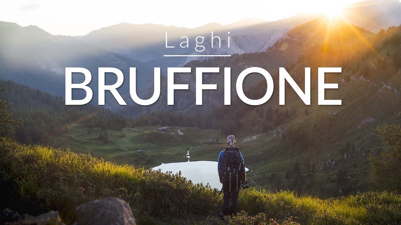 Laghi di BRUFFIONE e Bivacco Bruffione - Escursione ad anello [4k]