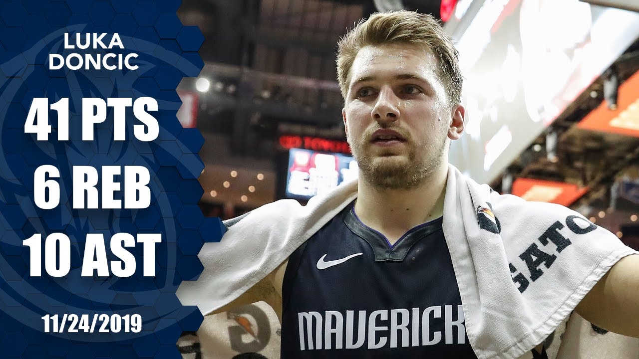 Luka Doncic scores 41 vs. Rockets, his 4th straight game with 30+ points | 2019-20 NBA Highlights