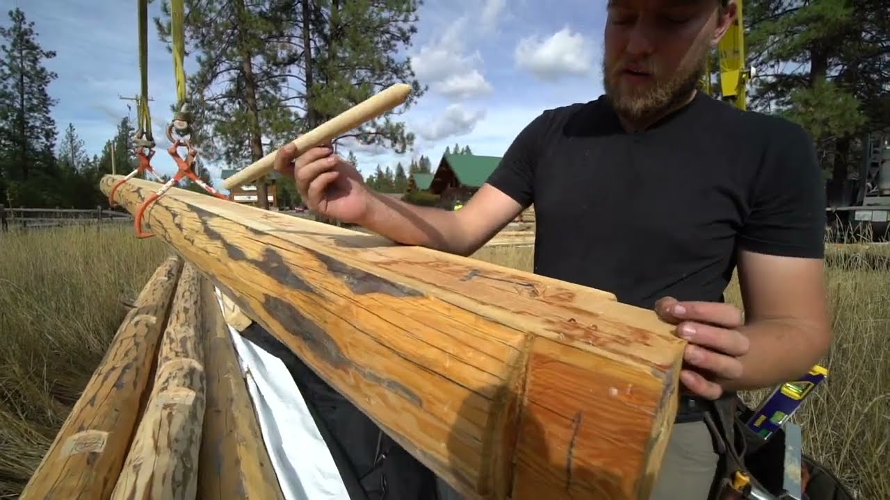 Учебное пособие по бревенчатой ​​избе | Часть 3 — Основной комплект бревен