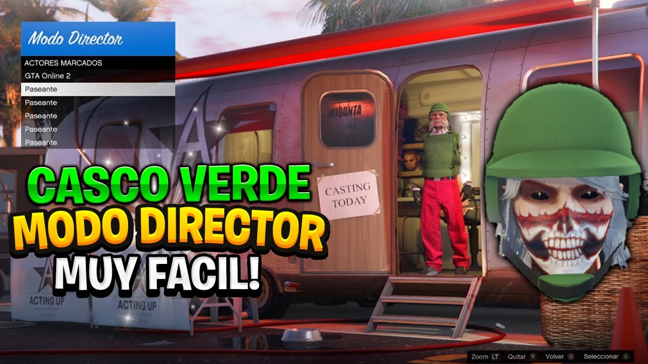 💥MODO DIRECTOR💥COMO sacar el CASCO VERDE en GTA V ONLINE | AFTERPATCH | Sin Perder NADA | iSmokeX