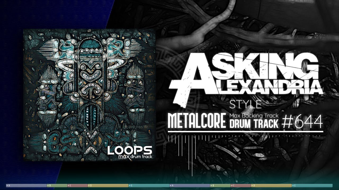 Metalcore Drum Track / Asking Alexandria Style / 160 bpm