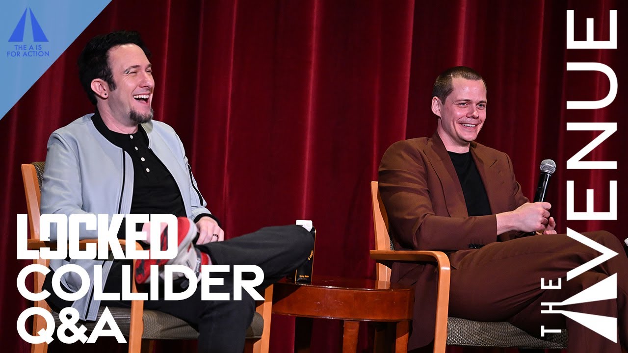 LOCKED l New York Premiere - Collider Q&A l Bill Skarsgård & David Yarovesky