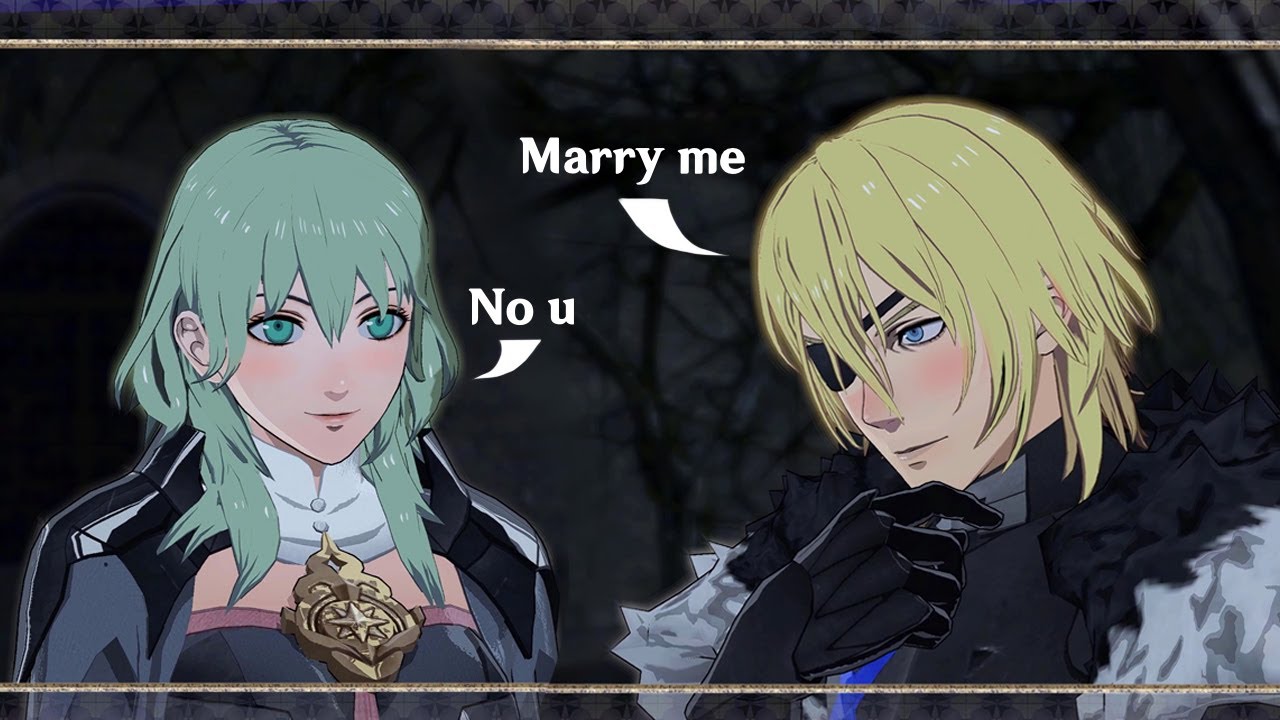 Моменты Дмитрия и Байлета (после таймскипа) &mdash; Fire Emblem Three Houses