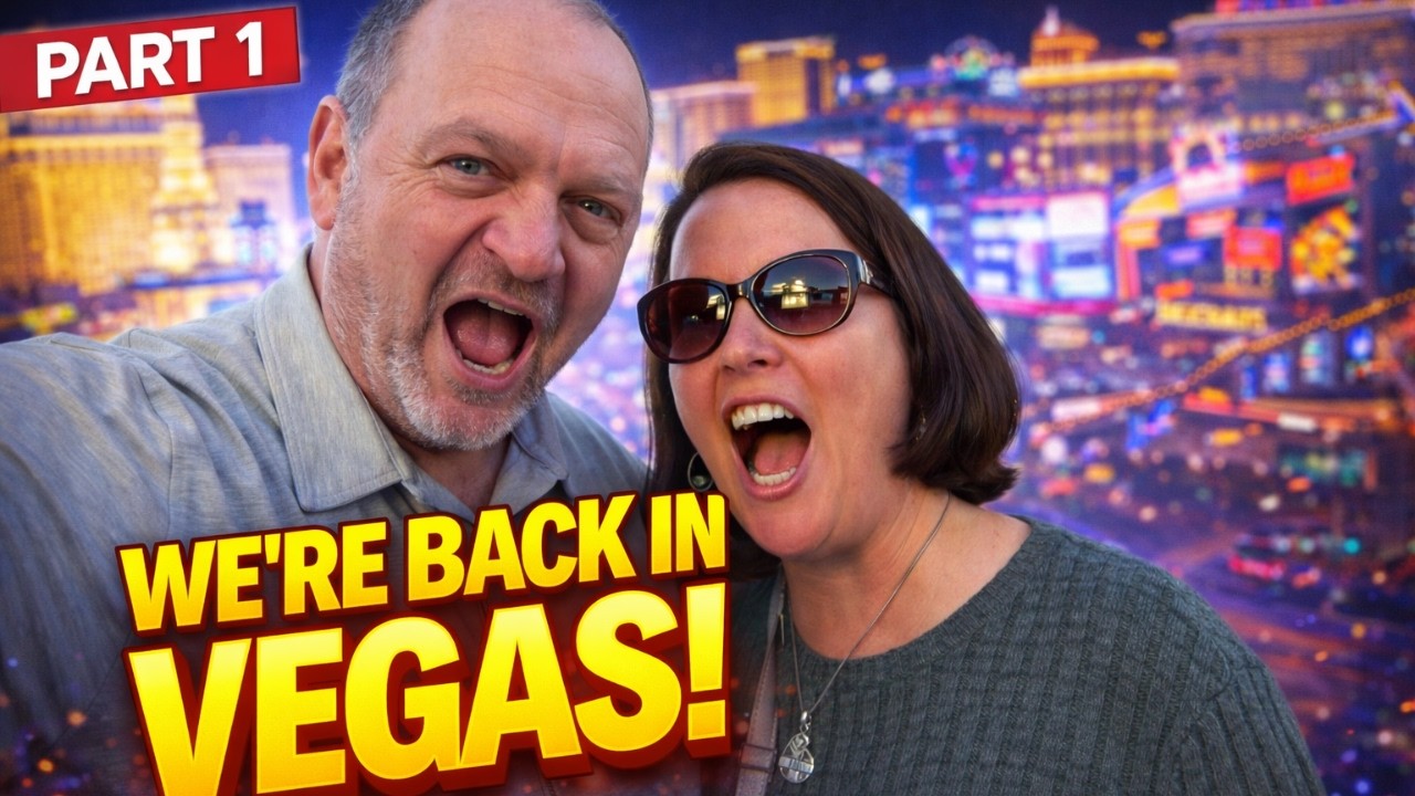 Las Vegas | Peter Luger's Power Lunch | Big Megabucks Win! | Vdara Fountain View Suite