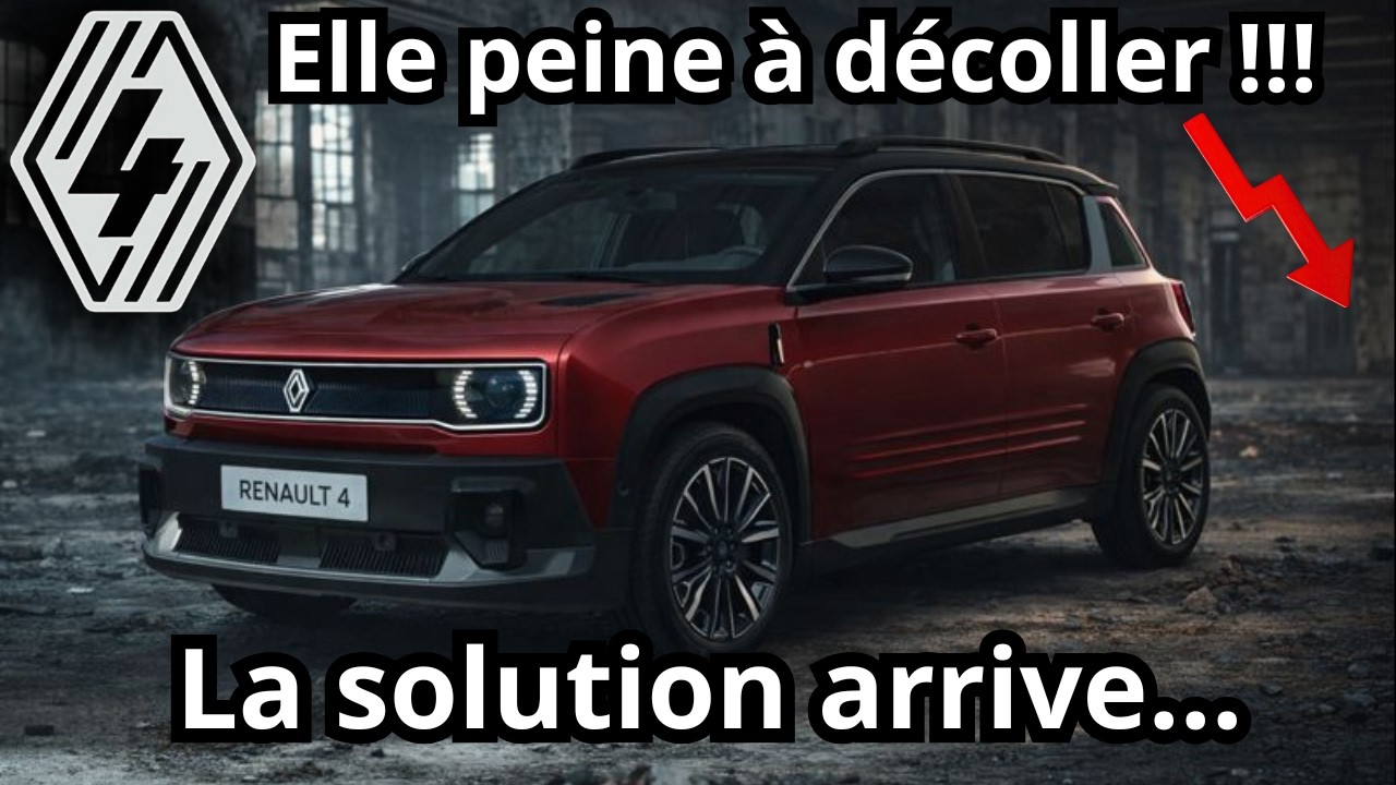 RENAULT 4 ELECTRIQUE, comment Renault peut encore la sauver