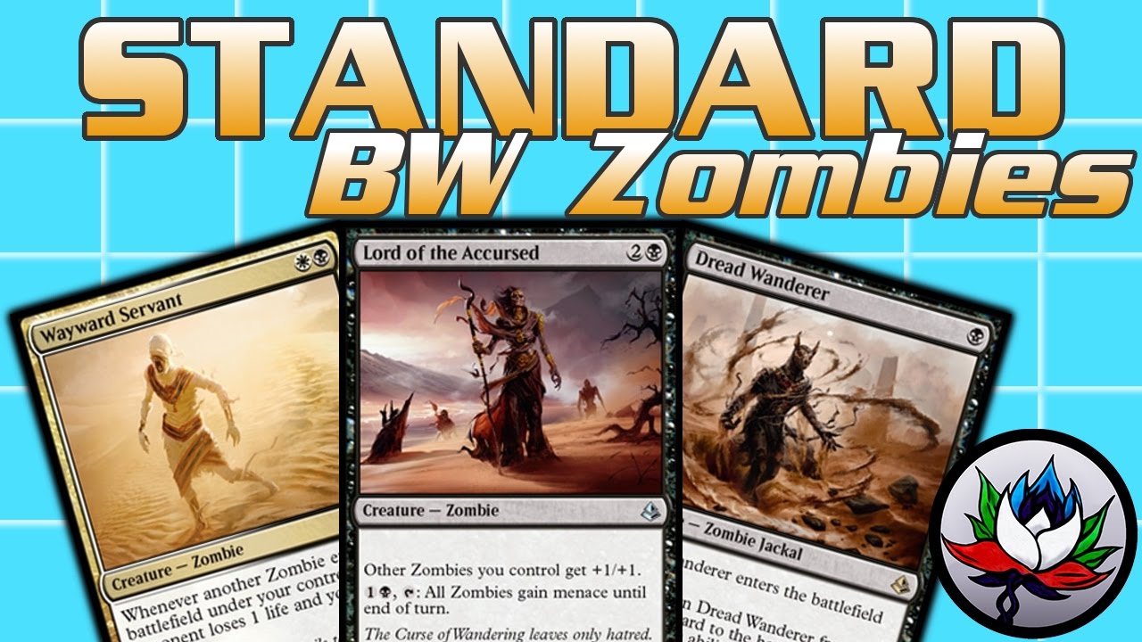 MTG – W/B Tribal Zombies Standard Deck Tech for Competitive Magic: The Gathering!
