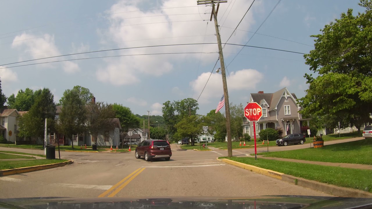 Driving through Dresden, Ohio