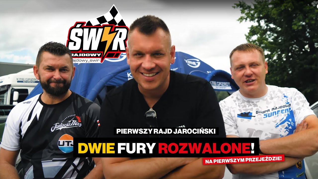 Rozwaliliśmy dwie fury na pierwszym przejeździe! PIERWSZY RAJD JAROCIŃSKI