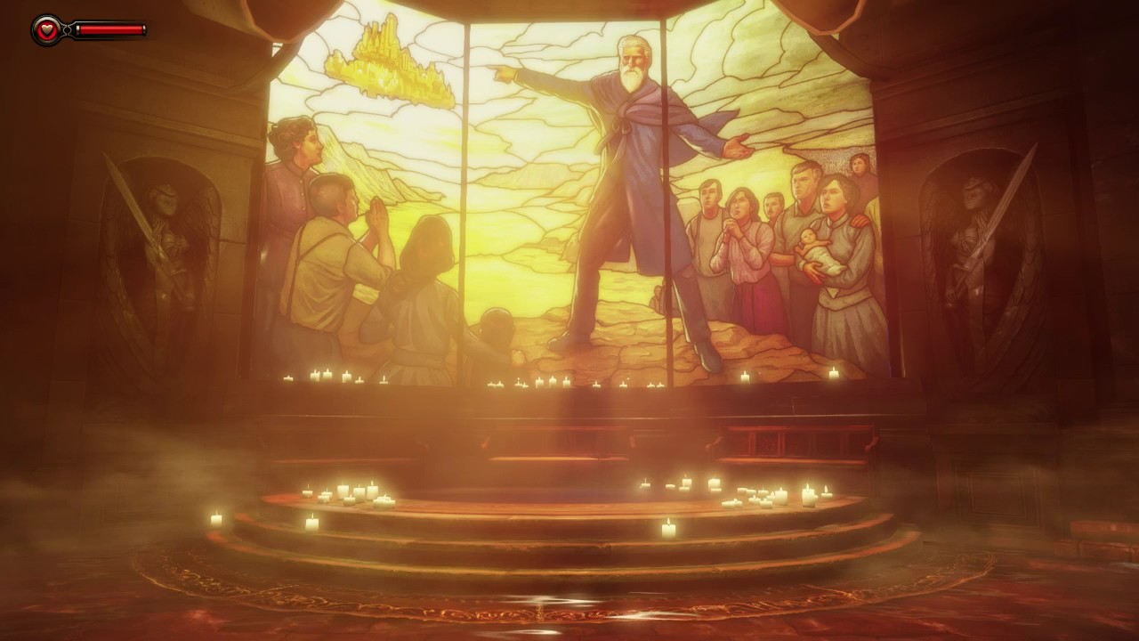 ASMR - BioShock Infinite - Nap Time At the Altar - Ambient Sounds and Music
