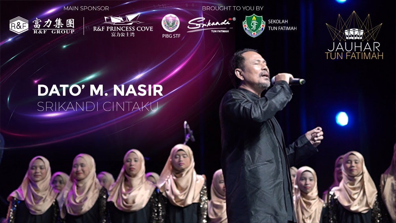 Dato' M. Nasir - SRIKANDI CINTAKU (Konsert Jauhar STF, LIVE @ Zarith Sofia Opera House)