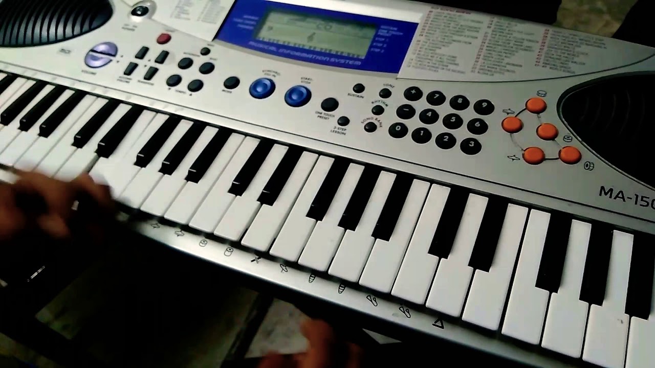 Apni ki to jaise taise on piano