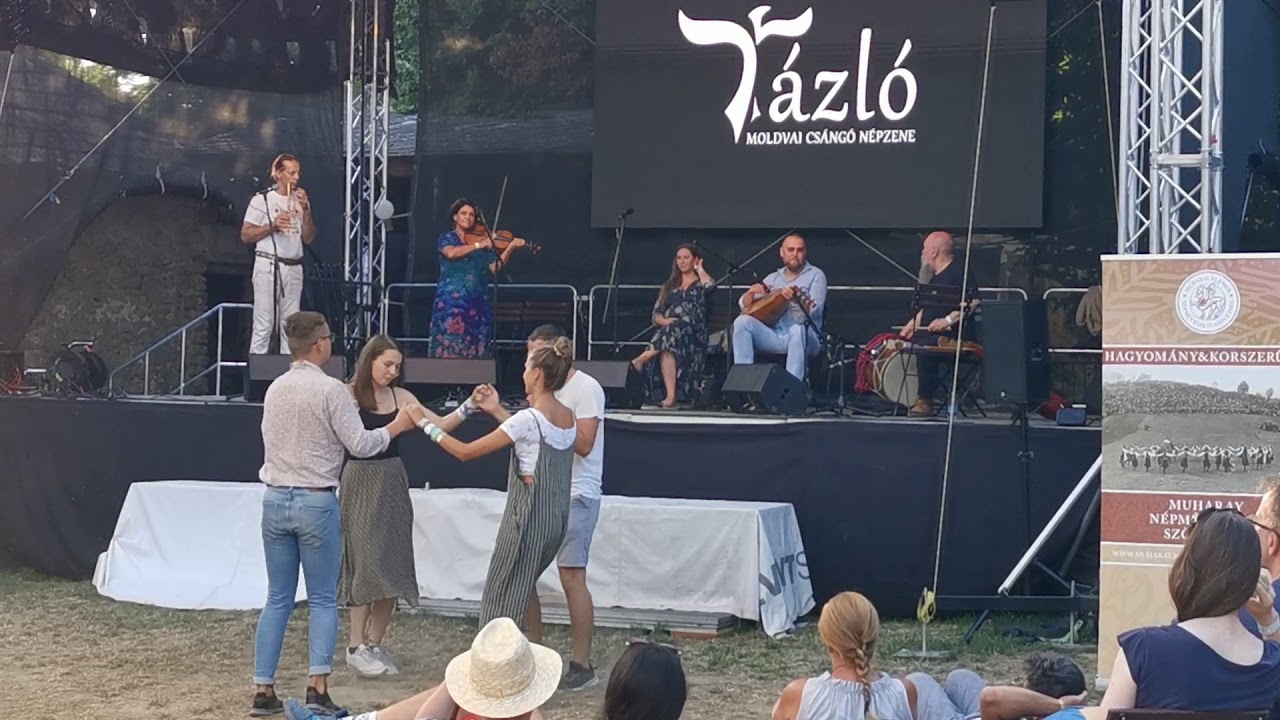 T&Aacute;ZL&Oacute; - Moldvai cs&aacute;ng&oacute; n&eacute;pzene, Műv&eacute;szetek V&ouml;lgye 2021, Muharay Udvar