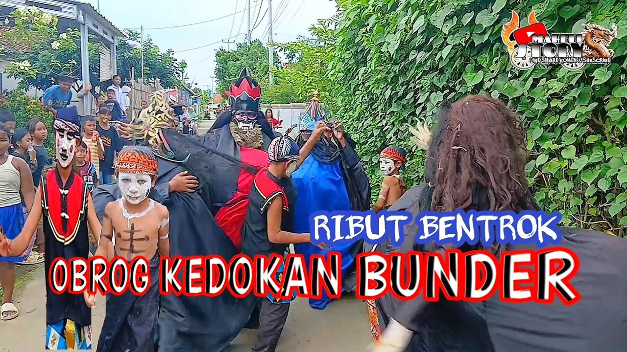 rusuh‼️ obrog buta kedokan bunder bentrok 2025