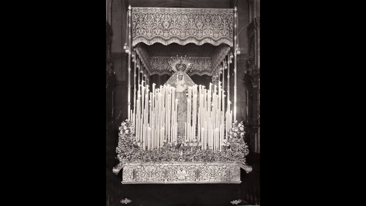 La primera salida de la Virgen de Loreto en 1717