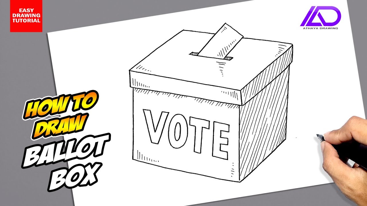 How to draw Ballot Box