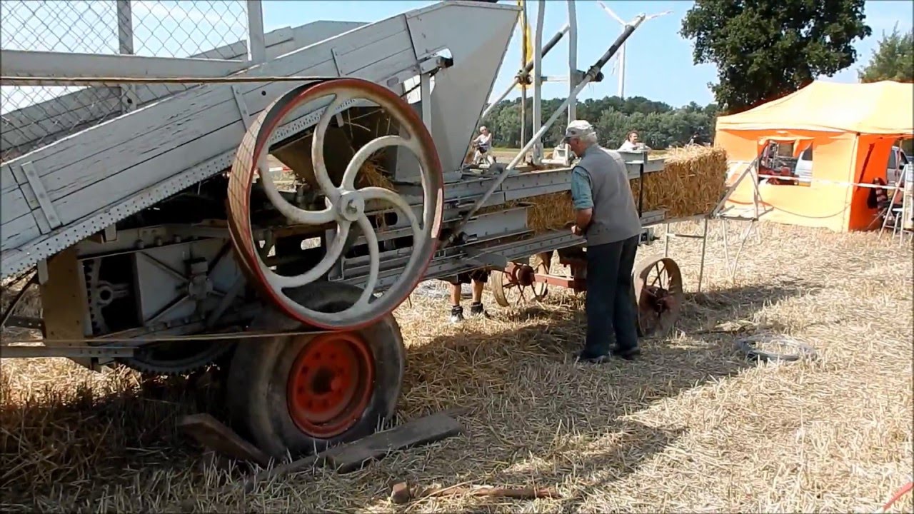 Stahl Lanz Dreschmaschine
