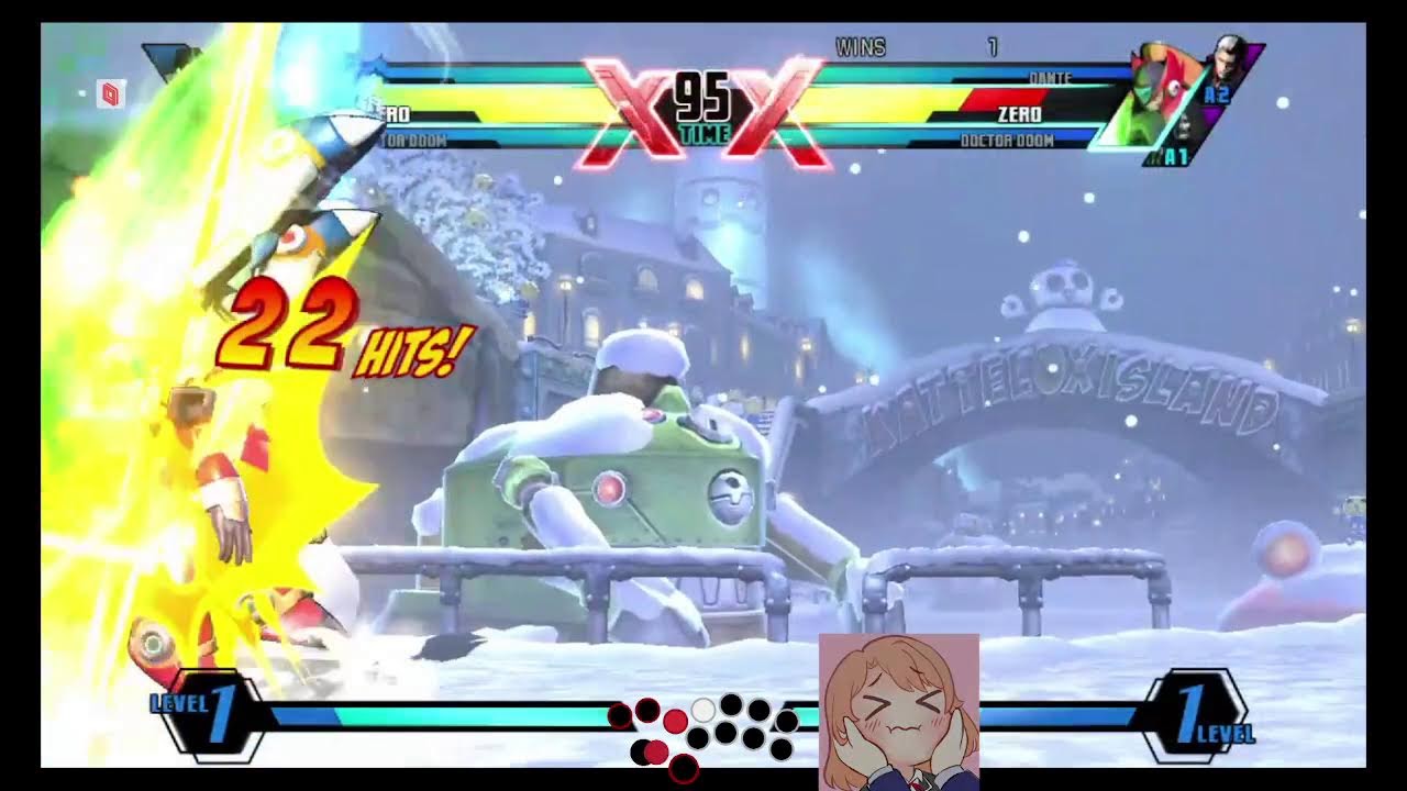 got top 8 tns,  umvc3 backdrop time