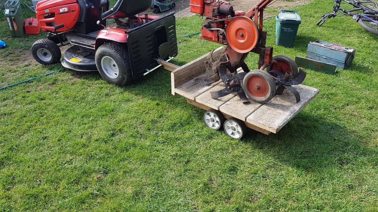 Fixing a Merry Tiller Rotovator and New intro!