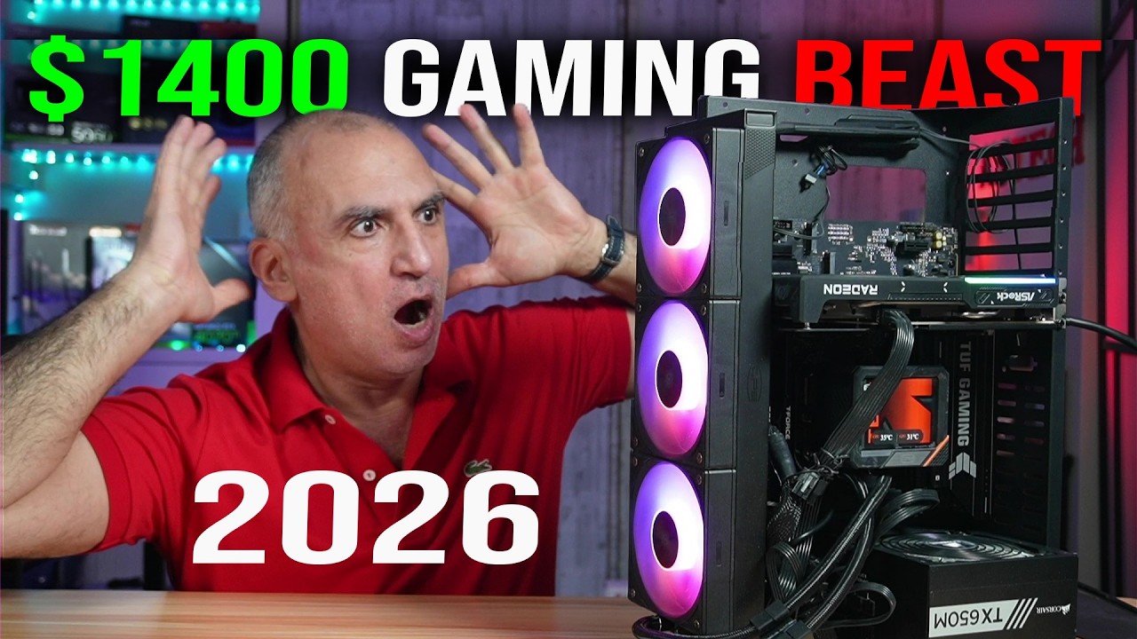 Игровой ПК открытого типа за 1400 долларов 🔥 Руководство по сборке на 2026 год