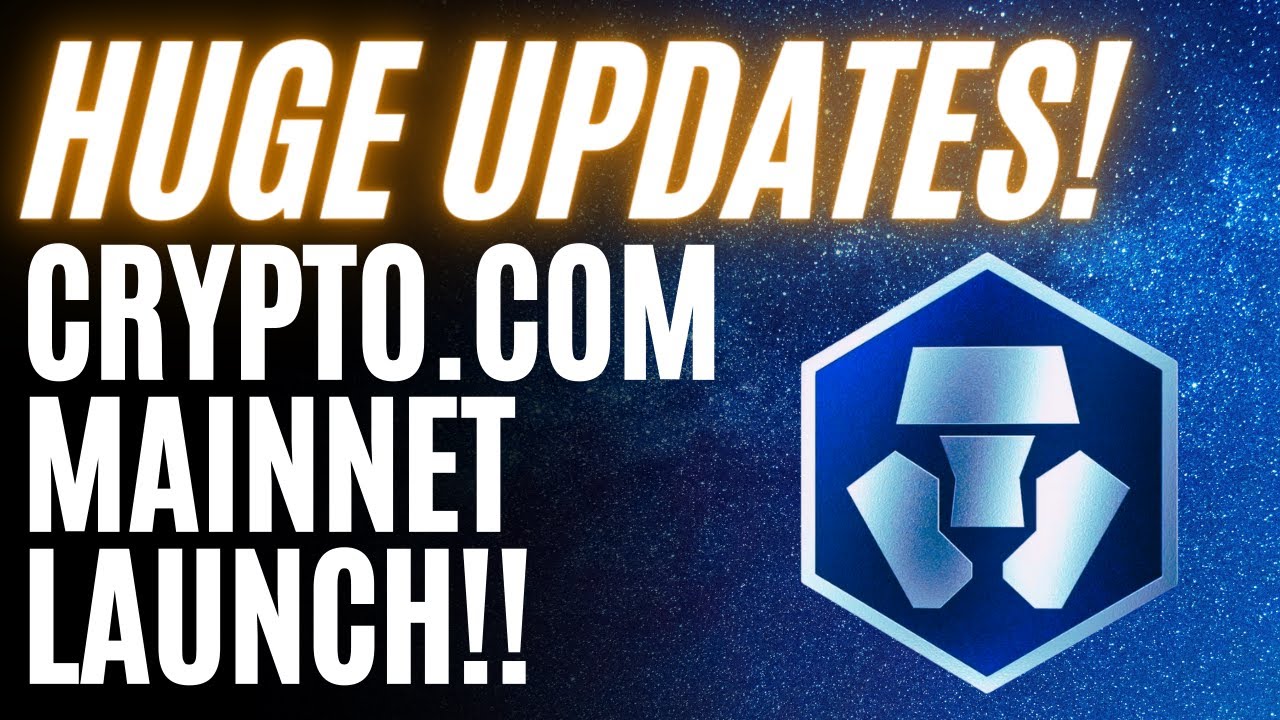 CRO Cronos Crypto.com Mainnet | MASSIVE for the Metaverse, DeFi and NFTs