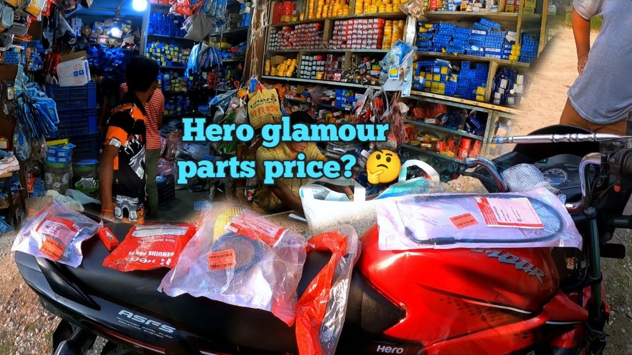Hero glamour spare parts Price l Mr shourov