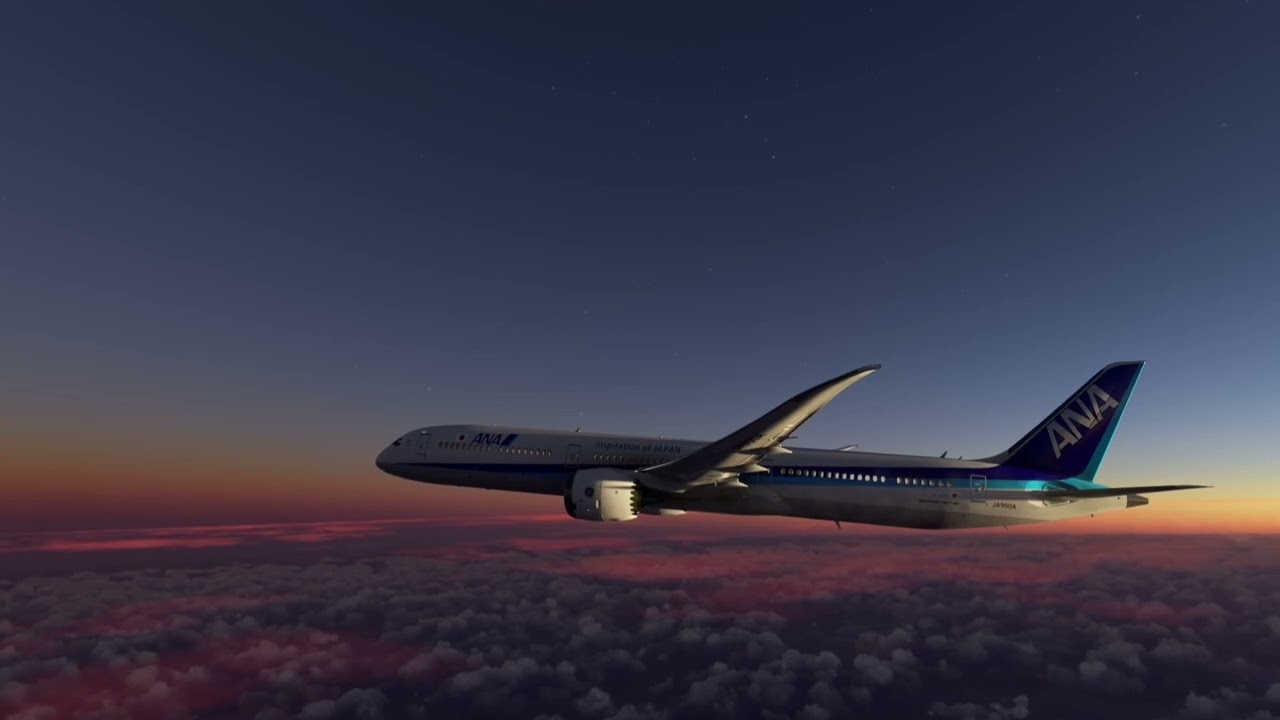 ANA 787 Full flight | tokyo to lax | microsoft flight simulator 2020 xbox series x