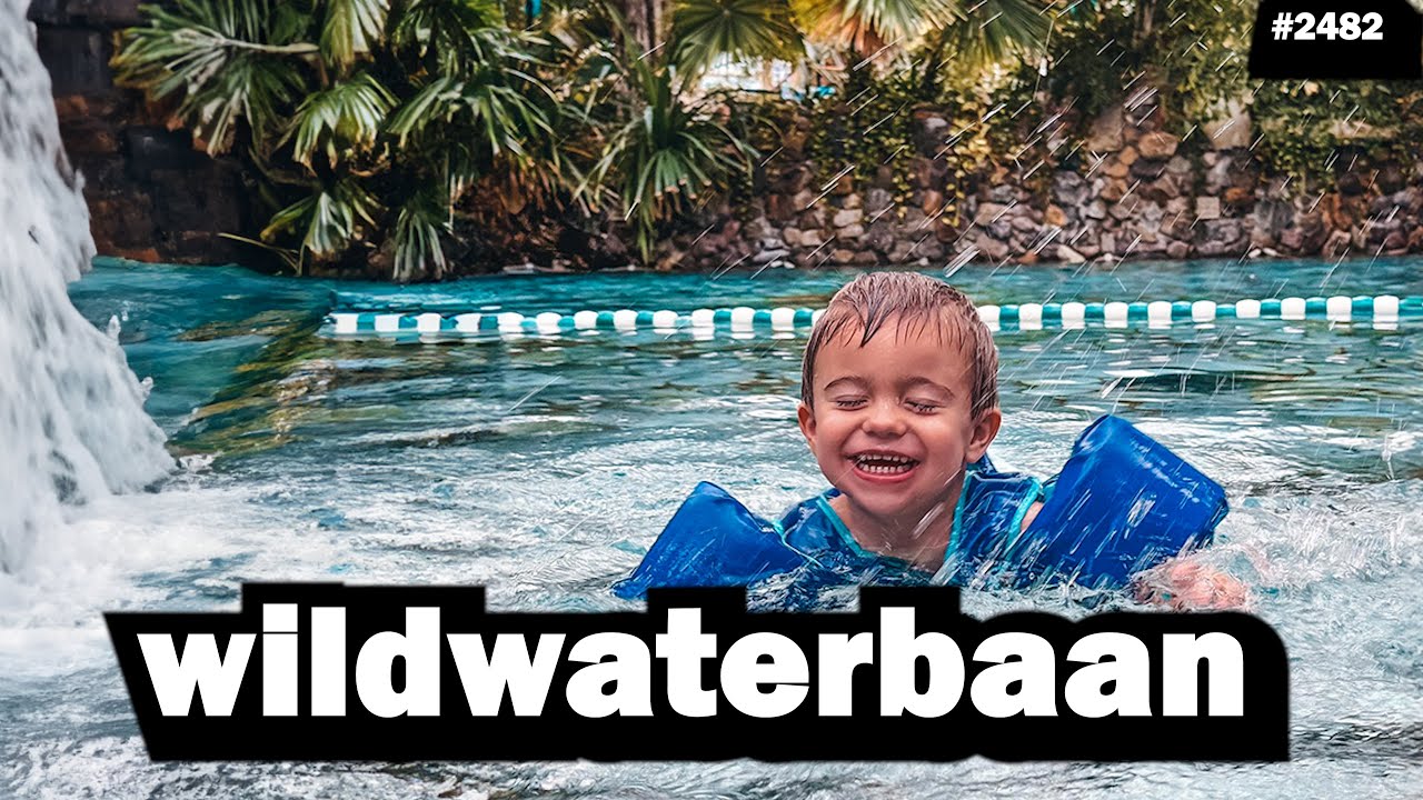 EERSTE KEER WILDWATERBAAN VOOR JULES | JOLIEN EN JENNO VLOG 2482