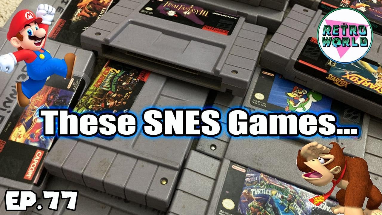 These SNES Games Were BEAUTIFUL! 😍 | Live Video Game Hunting Ep. 77