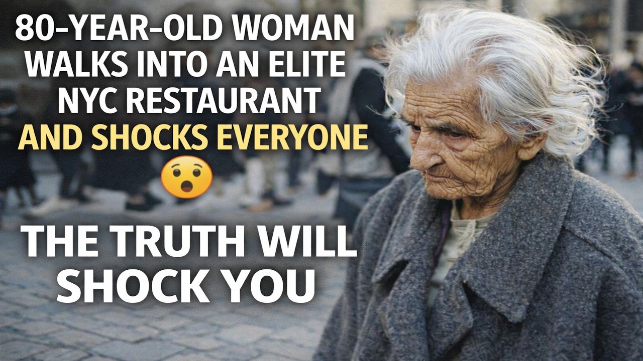 80-Year-Old Woman Walks Into An Elite NYC Restaurant And Shocks Everyone. The Truth Will Shock You
