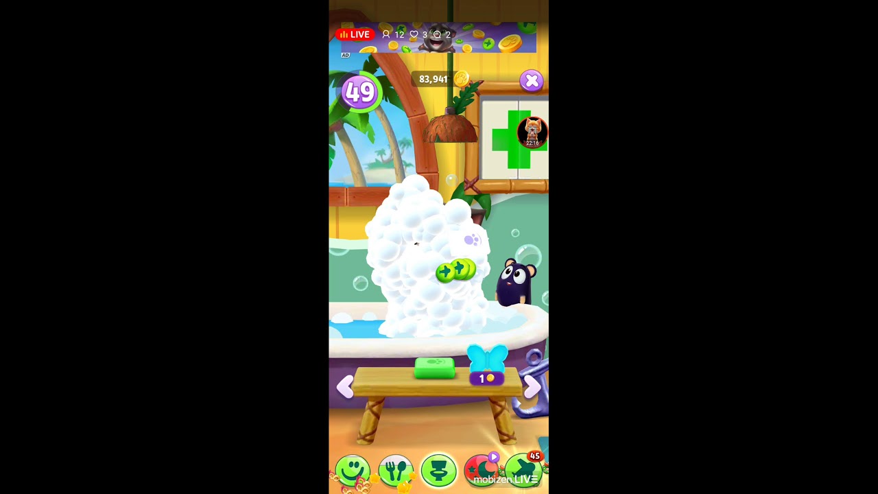 Talking Tom Happy Tom #shorts #live #youtube
