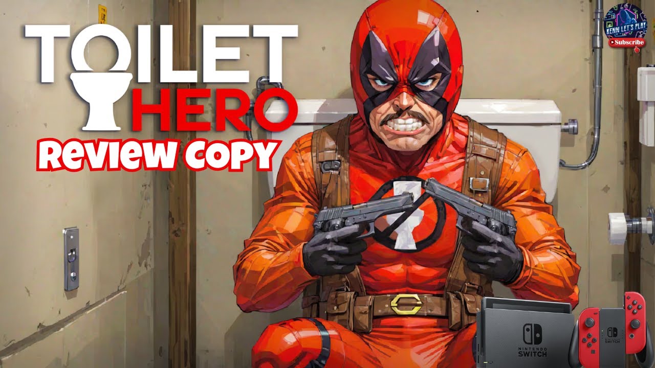 Toilet Hero - Nintendo Switch V1 Gameplay Review Copy #toilethero #keymailer