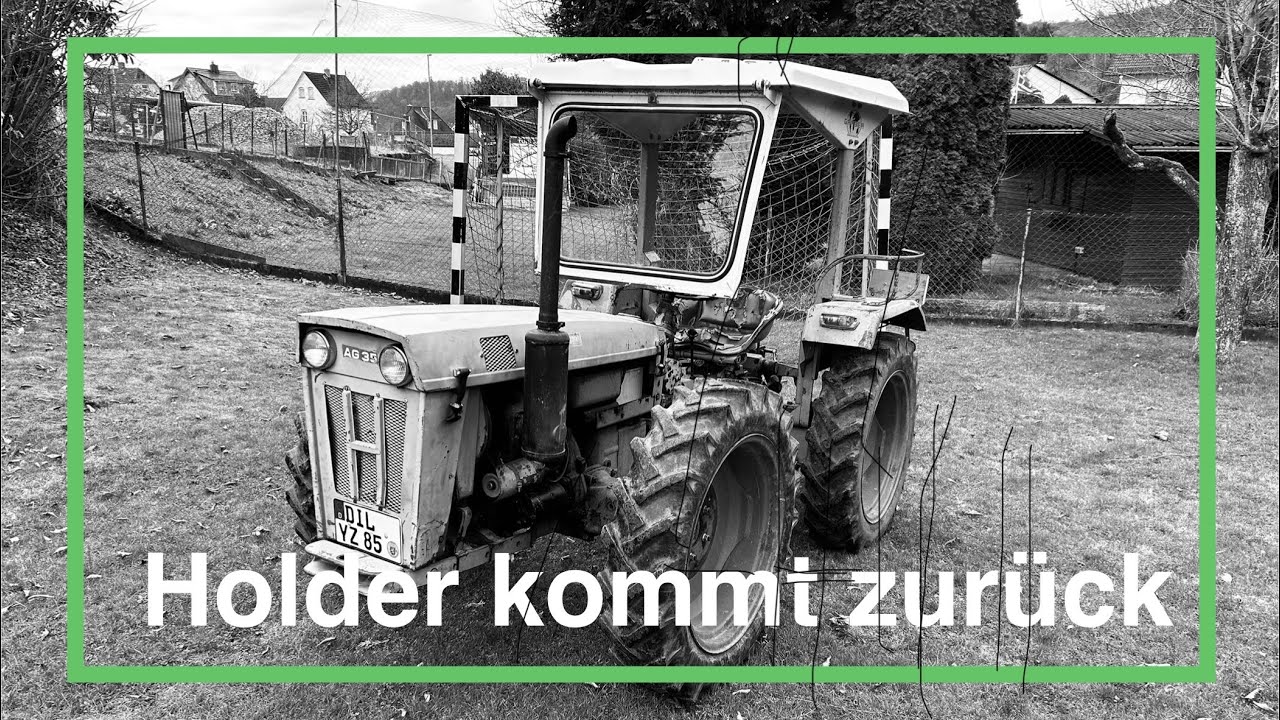 Holder kommt zurück - Restauration Knicklenker AG35