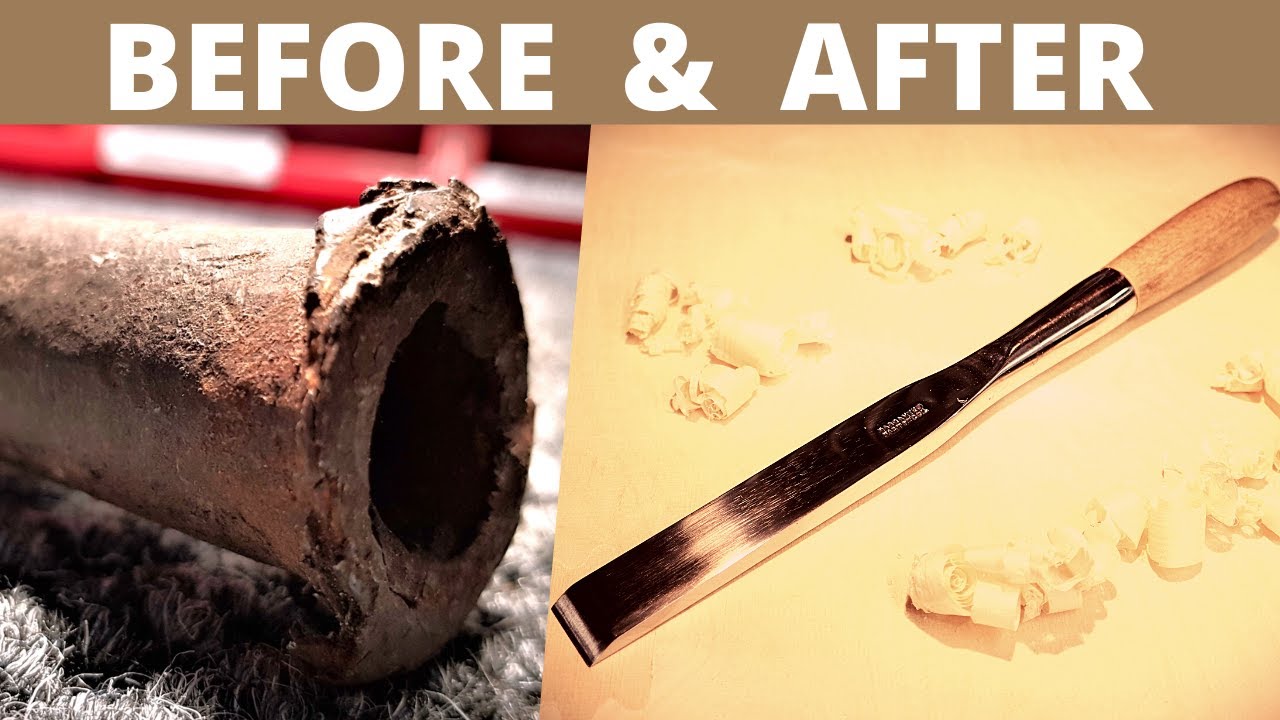 RUSTY! Chisel restoration