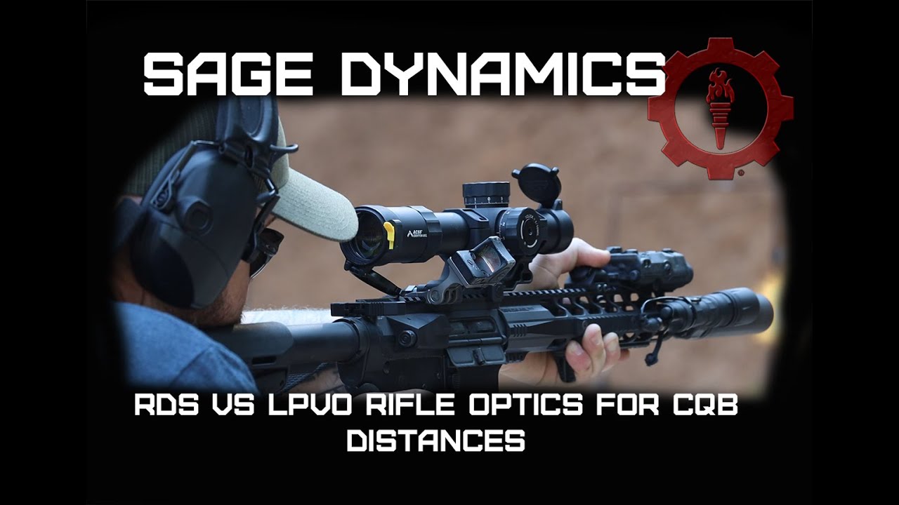 RDS VS LPVO Rifle Optics for CQB Distances