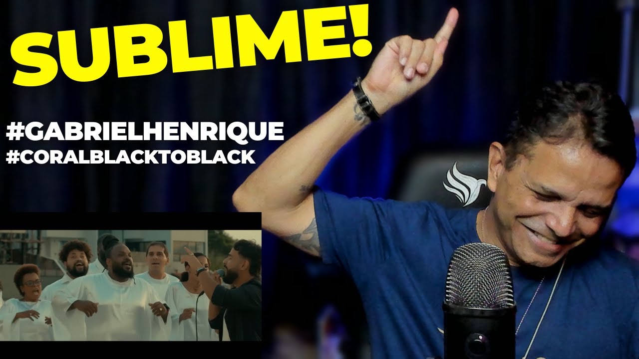 Gabriel Henrique & Coral Black To Black - I Want to Know What Love Is - Sublime Juliuns Santos REACT